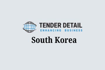 India South Korea Business and Cultural council - Tender listing in Tender Detalis